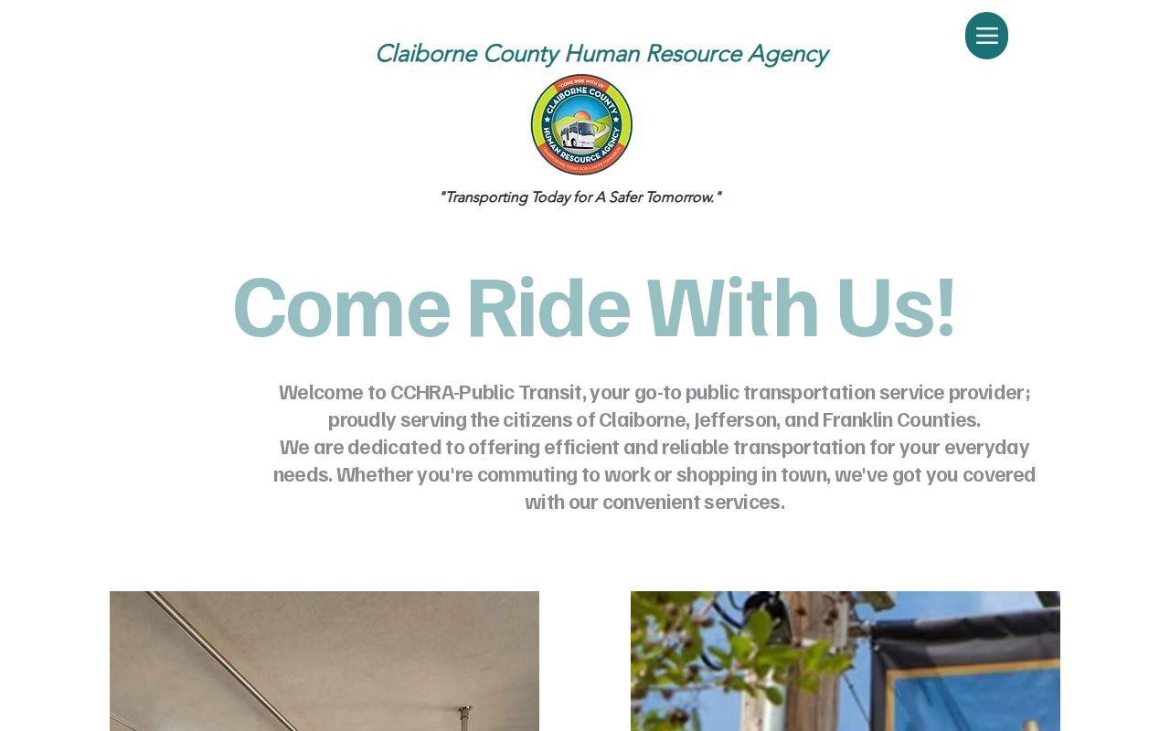 Claiborne County released inmate local public transit resource